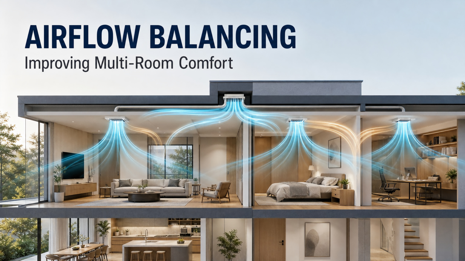 How Does Airflow Balancing Improve Comfort in Multi-Room Buildings?