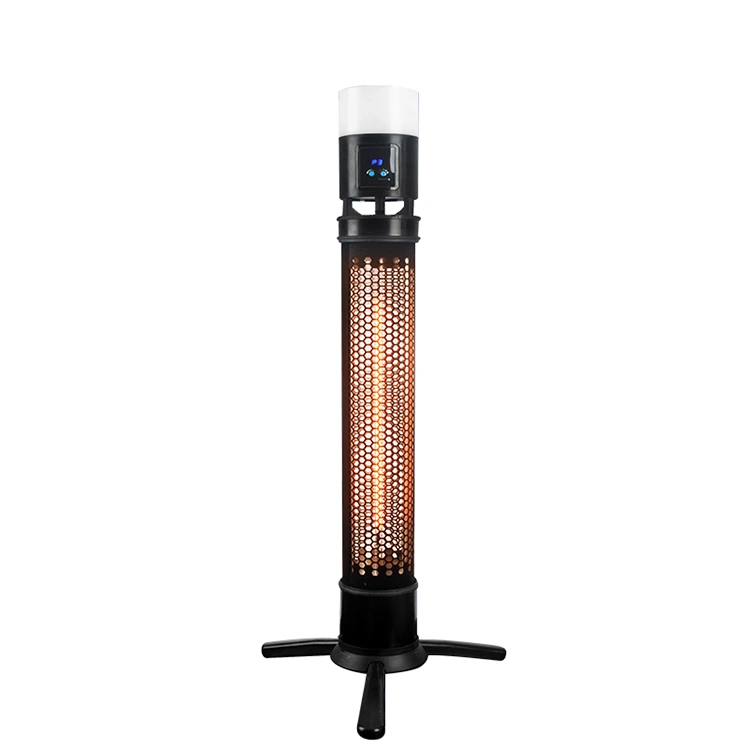 Electric Patio Heater with LED Light
